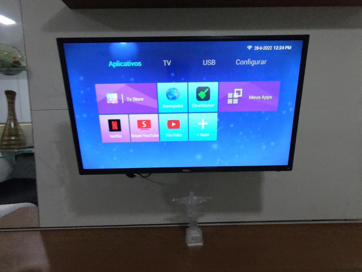 Sala Living Em Predio Familiar Na Av Da Praia Santos  Exterior foto