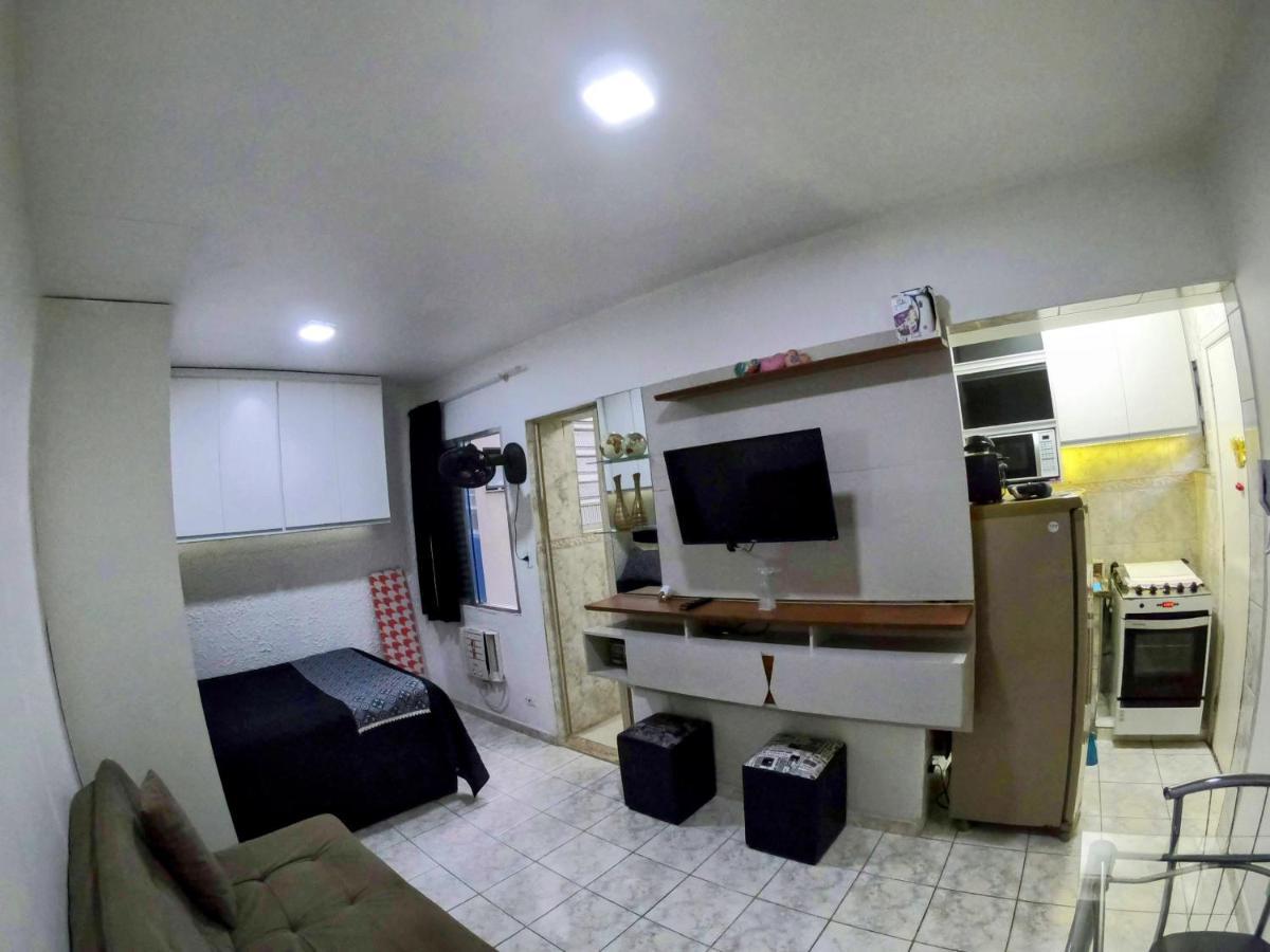 Sala Living Em Predio Familiar Na Av Da Praia Santos  Exterior foto